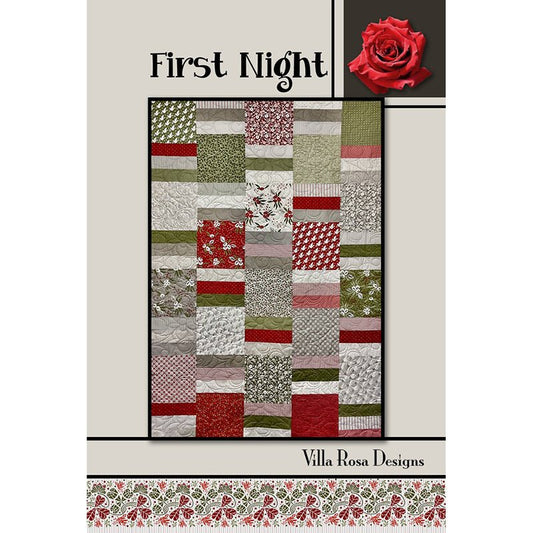 First Night Quilt Pattern PDF Download - Villa Rosa Designs from Fort Worth Fabric Studio
