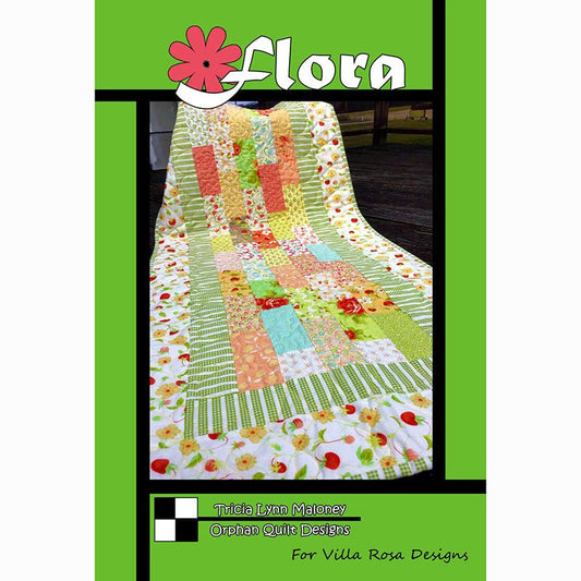 Flora Table Runner Pattern - Villa Rosa Designs from Fort Worth Fabric Studio