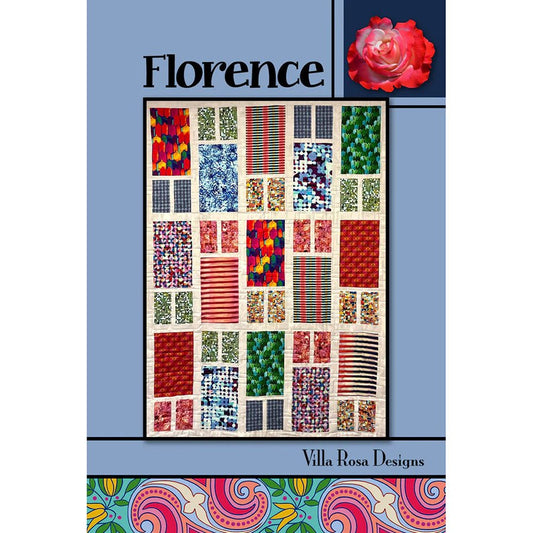 Florence Quilt Pattern PDF Download - Villa Rosa Designs from Fort Worth Fabric Studio