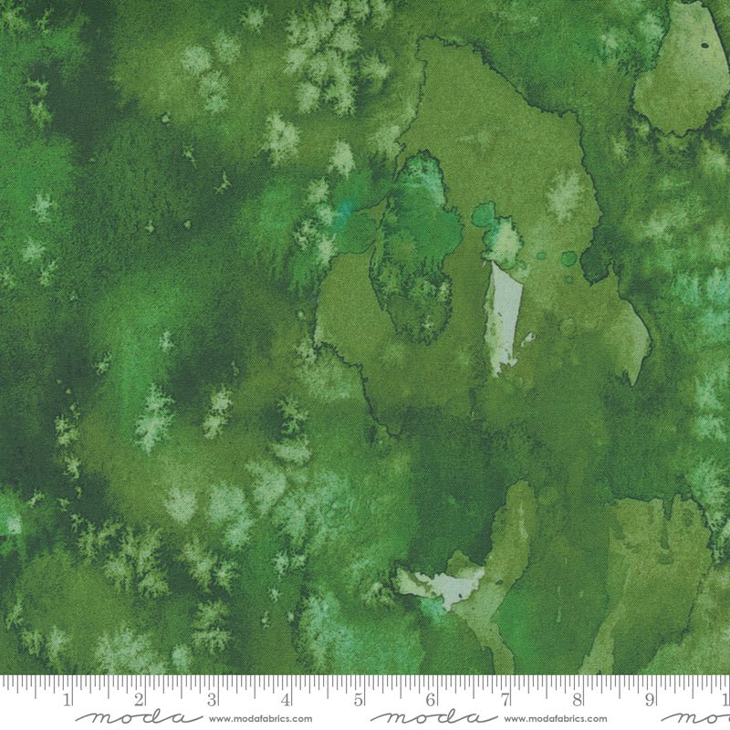 Flow Basics Green - Moda from Fort Worth Fabric Studio