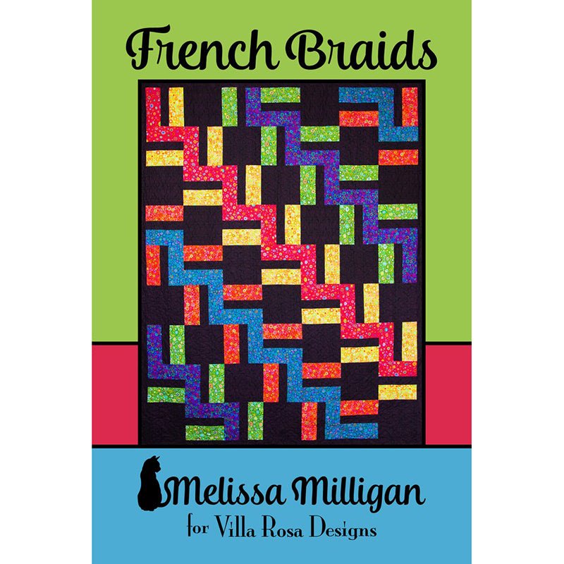 French Braids Quilt Pattern PDF Download - Villa Rosa Designs from Fort Worth Fabric Studio