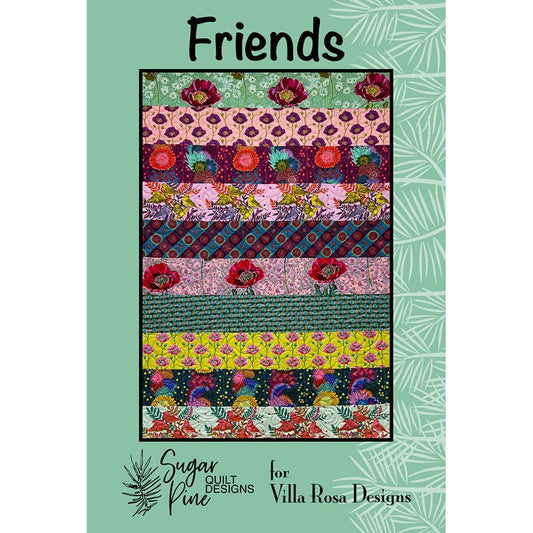 Friends Quilt Pattern PDF Download - Villa Rosa Designs from Fort Worth Fabric Studio