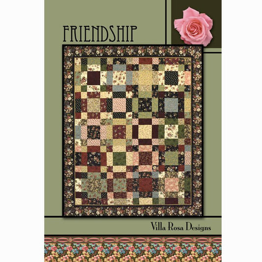 Friendship Quilt Pattern PDF Download - Villa Rosa Designs from Fort Worth Fabric Studio