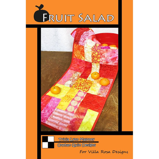 Fruit Salad Table Runner Pattern - Villa Rosa Designs from Fort Worth Fabric Studio