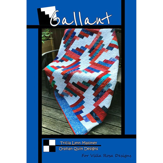 Gallant Quilt Pattern PDF Download - Villa Rosa Designs from Fort Worth Fabric Studio