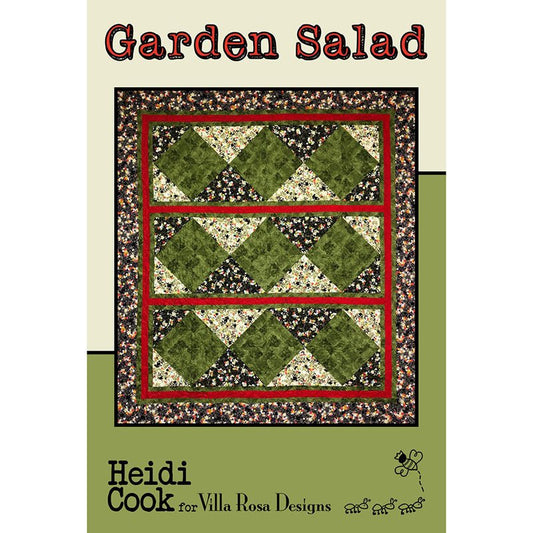 Garden Salad Quilt Pattern - Villa Rosa Designs from Fort Worth Fabric Studio