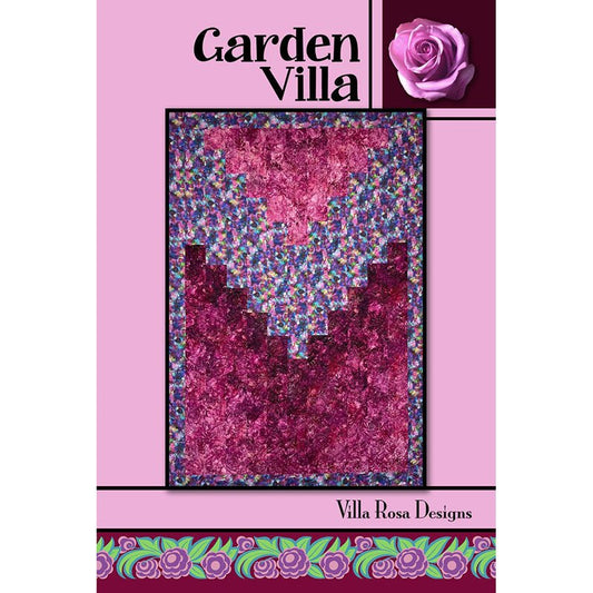 Garden Villa Quilt Pattern PDF Download - Villa Rosa Designs from Fort Worth Fabric Studio