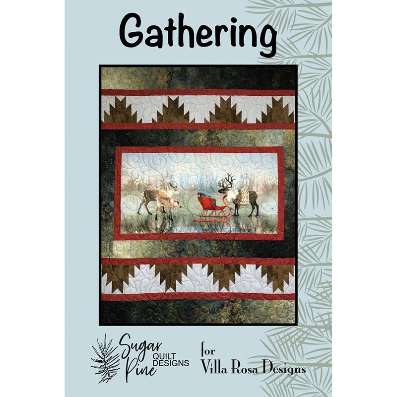 Gathering Quilt Pattern PDF Download - Villa Rosa Designs from Fort Worth Fabric Studio