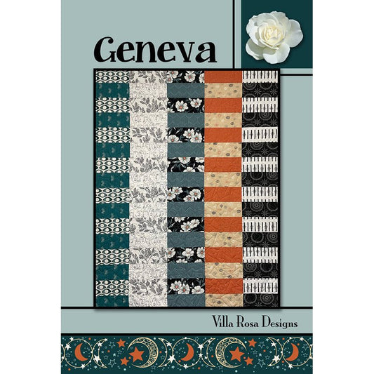 Geneva Quilt Pattern PDF Download - Villa Rosa Designs from Fort Worth Fabric Studio