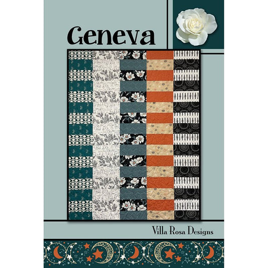 Geneva Quilt Pattern - Villa Rosa Designs from Fort Worth Fabric Studio