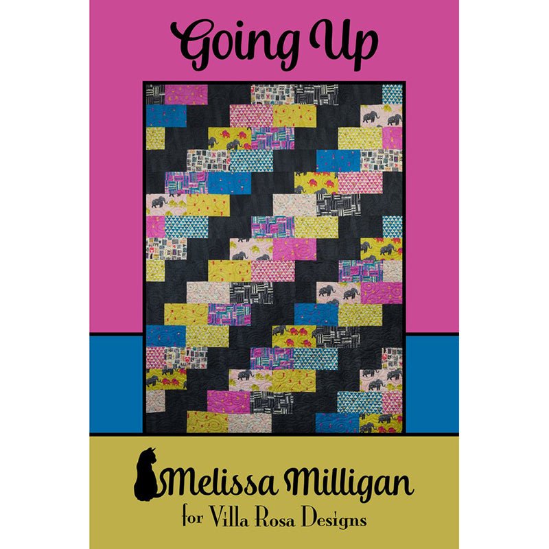 Going Up Quilt Pattern PDF Download - Villa Rosa Designs from Fort Worth Fabric Studio