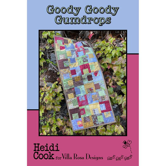 Goody Goody Gumdrops Table Runner Pattern PDF Download - Villa Rosa Designs from Fort Worth Fabric Studio
