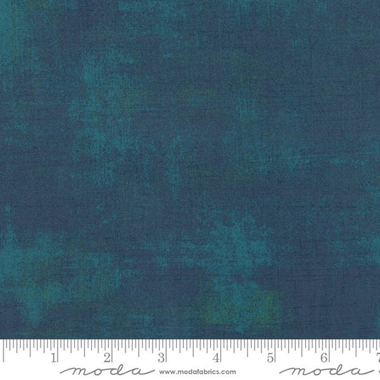 Grunge Basics Peacock - Moda from Fort Worth Fabric Studio