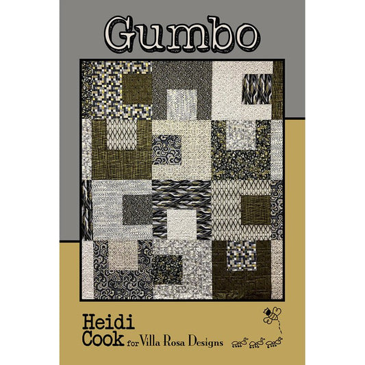 Gumbo Quilt Pattern PDF Download - Villa Rosa Designs from Fort Worth Fabric Studio