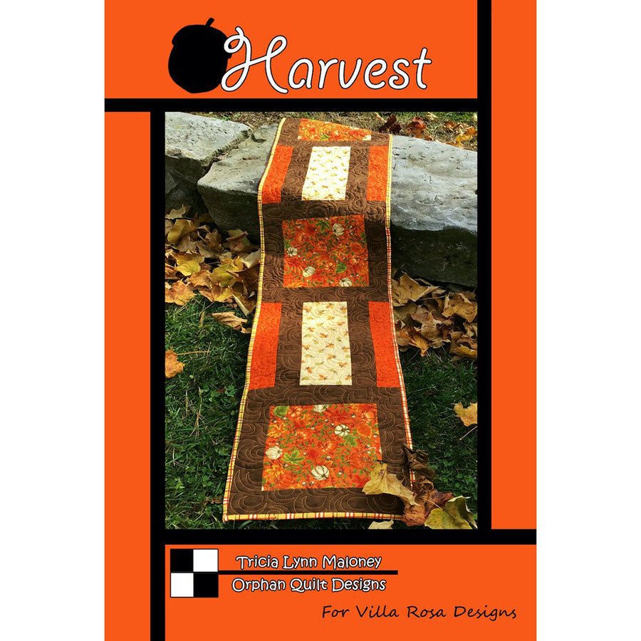 Harvest Table Runner Pattern PDF Download - Villa Rosa Designs from Fort Worth Fabric Studio