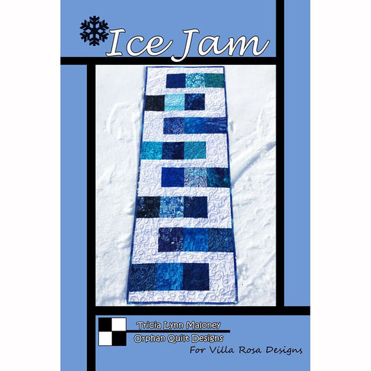 Ice Jam Table Runner Pattern PDF Download - Villa Rosa Designs from Fort Worth Fabric Studio