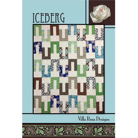 Iceberg Quilt Pattern PDF Download - Villa Rosa Designs from Fort Worth Fabric Studio