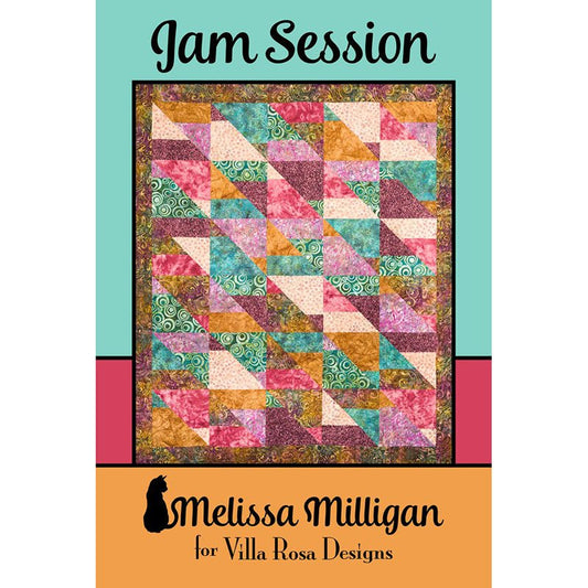 Jam Session Quilt Pattern - Villa Rosa Designs from Fort Worth Fabric Studio