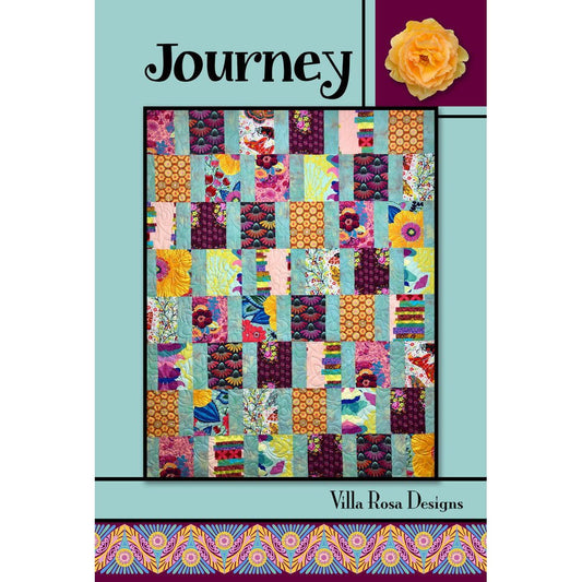 Journey Quilt Pattern PDF Download - Villa Rosa Designs from Fort Worth Fabric Studio
