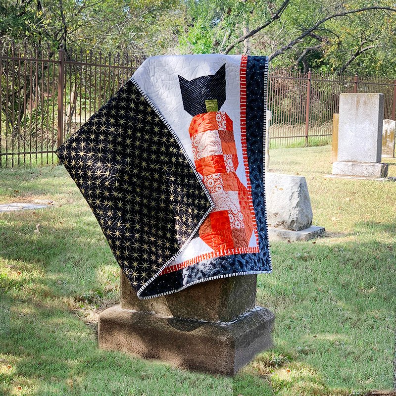 Just Say Boo! Quilt Pattern PDF Download - Fort Worth Fabric Studio from Fort Worth Fabric Studio