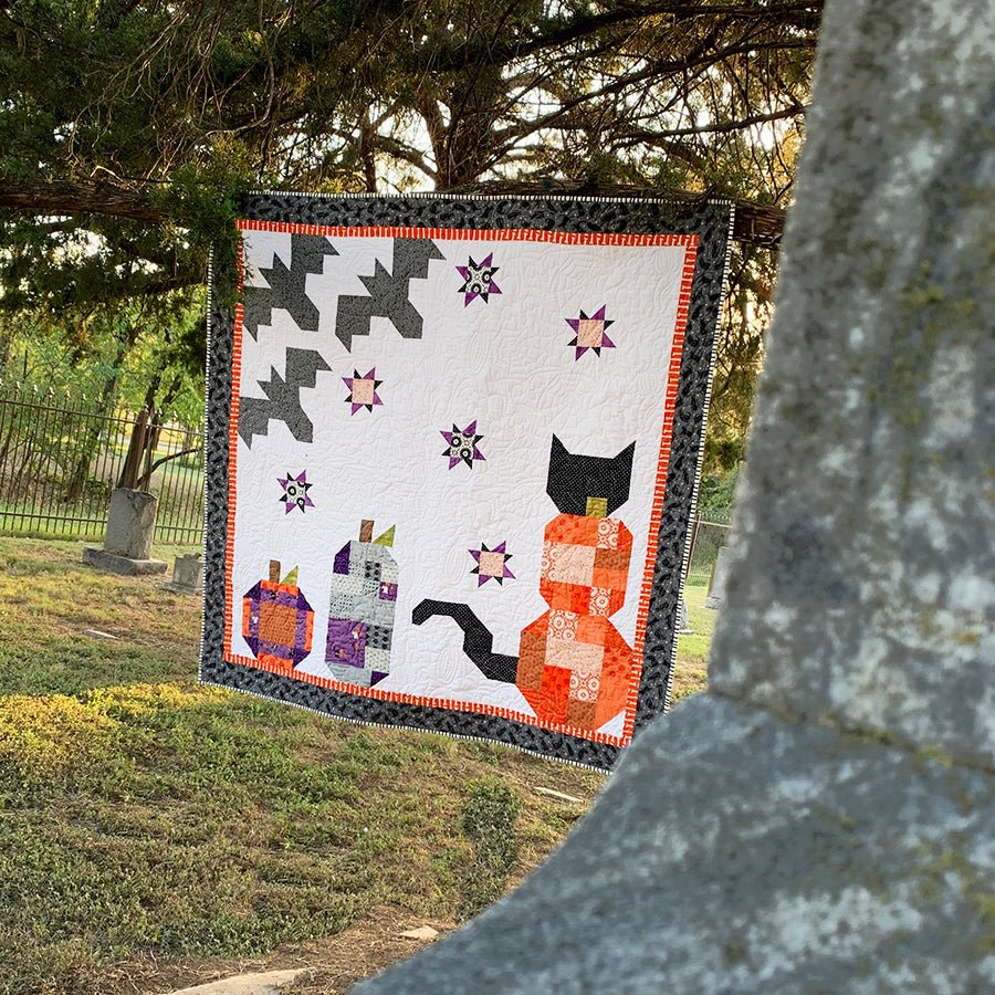 Just Say Boo! Quilt Pattern PDF Download - Fort Worth Fabric Studio from Fort Worth Fabric Studio