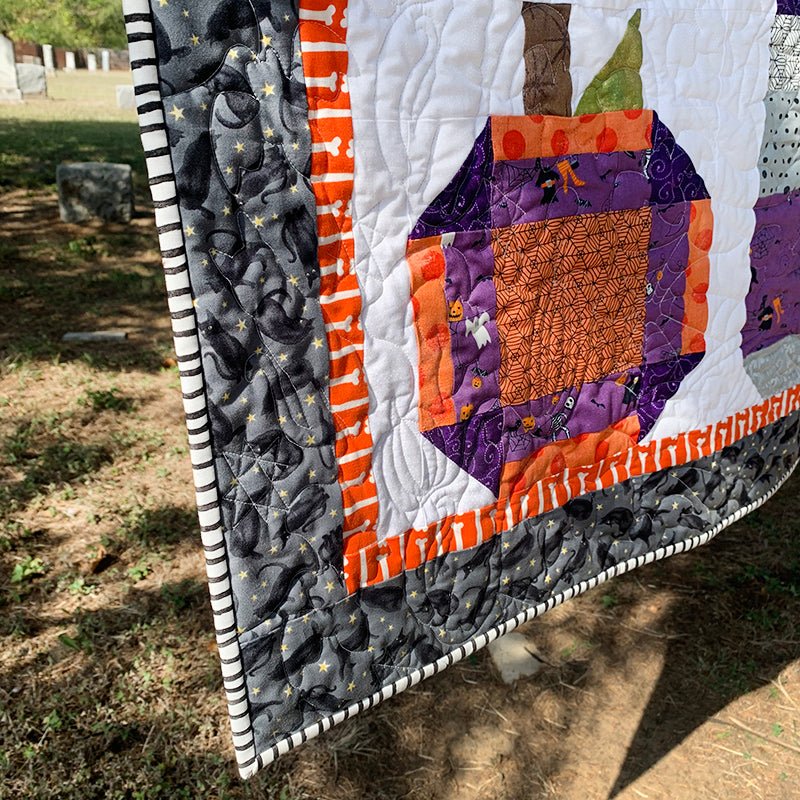 Just Say Boo! Quilt Pattern PDF Download - Fort Worth Fabric Studio from Fort Worth Fabric Studio