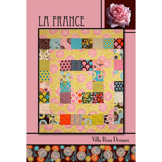 La France Quilt Pattern Pattern by Villa Rosa Designs