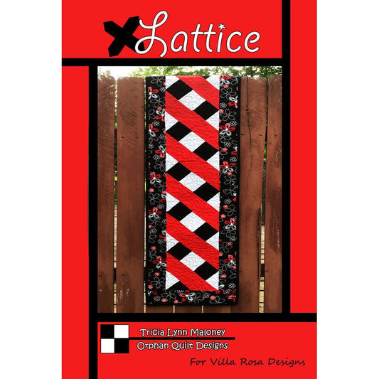Lattice Table Runner Pattern - Villa Rosa Designs from Fort Worth Fabric Studio
