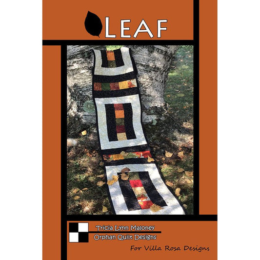 Leaf Table Runner Pattern - Villa Rosa Designs from Fort Worth Fabric Studio