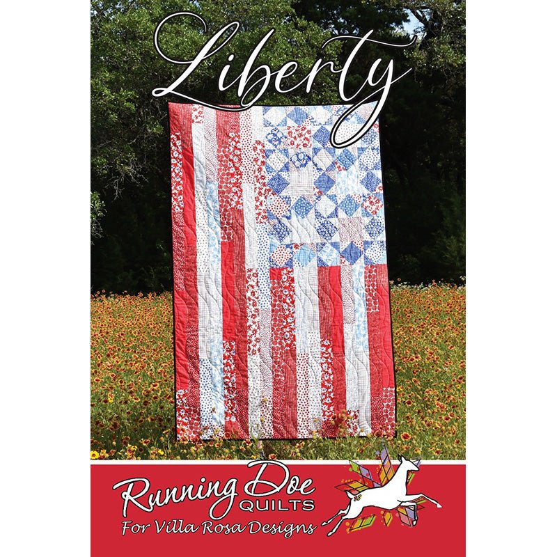 Liberty Quilt Pattern PDF Download - Villa Rosa Designs from Fort Worth Fabric Studio