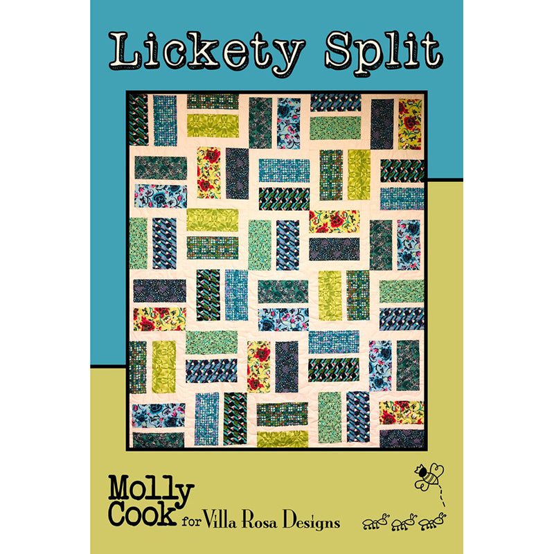 Lickety Split Quilt Pattern Pattern by Villa Rosa Designs