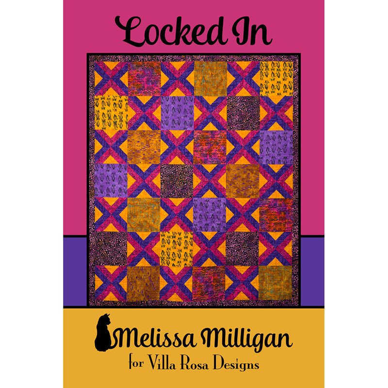 Locked In Quilt Pattern PDF Download - Villa Rosa Designs from Fort Worth Fabric Studio