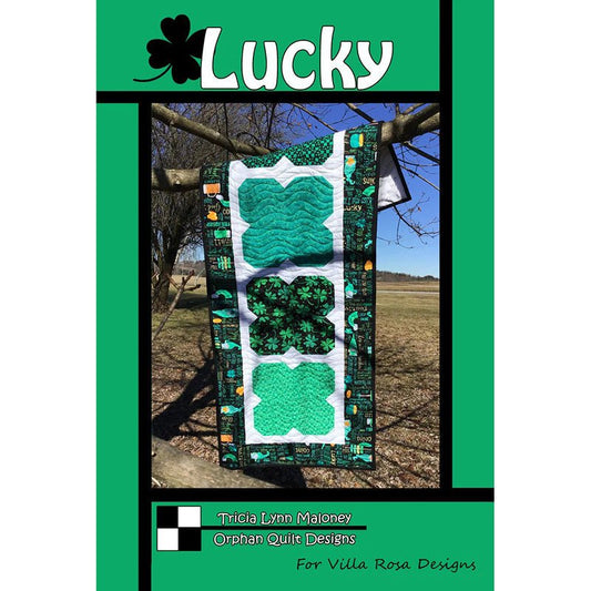 Lucky Table Runner Pattern - Villa Rosa Designs from Fort Worth Fabric Studio
