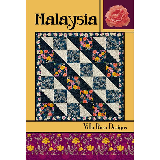 Malaysia Quilt Pattern PDF Download - Villa Rosa Designs from Fort Worth Fabric Studio