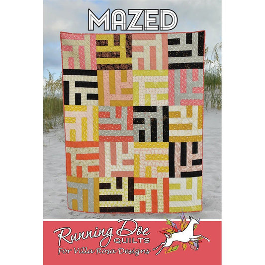 Mazed Quilt Pattern - Villa Rosa Designs from Fort Worth Fabric Studio