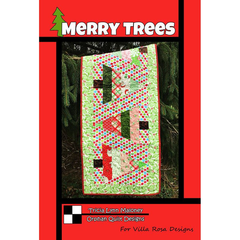 Merry Trees Table Runner Pattern - Villa Rosa Designs from Fort Worth Fabric Studio