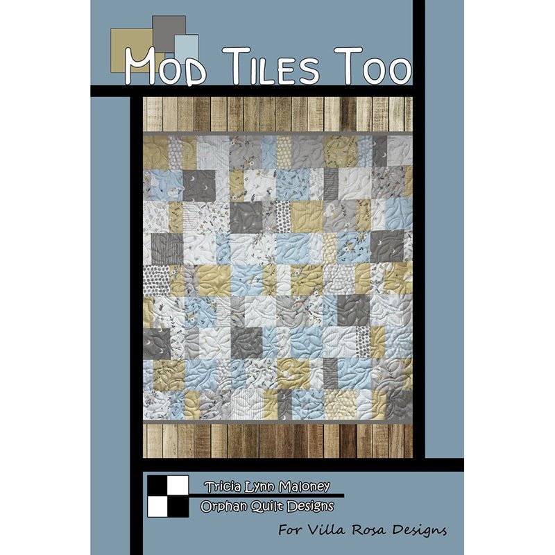Mod Tiles Too Quilt Pattern PDF Download - Villa Rosa Designs from Fort Worth Fabric Studio