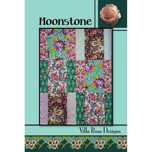 Moonstone Quilt Pattern - Villa Rosa Designs from Fort Worth Fabric Studio