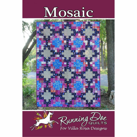 Mosaic Quilt Pattern PDF Download - Villa Rosa Designs from Fort Worth Fabric Studio