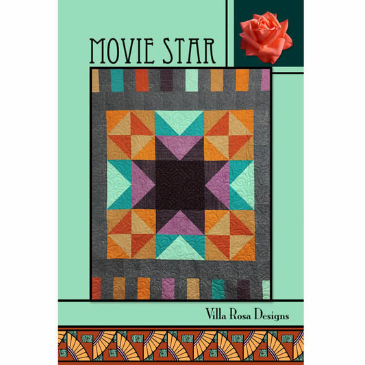Movie Star Quilt Pattern PDF Download - Villa Rosa Designs from Fort Worth Fabric Studio