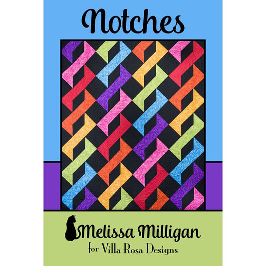 Notches Quilt Pattern PDF Download - Villa Rosa Designs from Fort Worth Fabric Studio