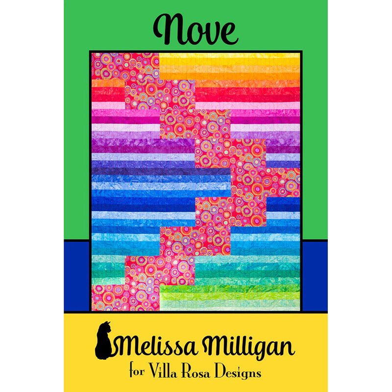 Nove Quilt Pattern PDF Download - Villa Rosa Designs from Fort Worth Fabric Studio