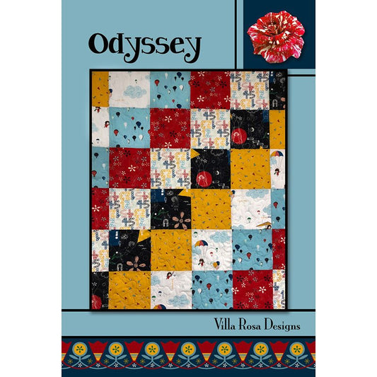 Odyssey Quilt Pattern PDF Download - Villa Rosa Designs from Fort Worth Fabric Studio