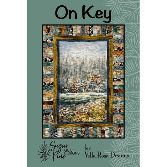 On Key Quilt Pattern PDF Download - Villa Rosa Designs from Fort Worth Fabric Studio