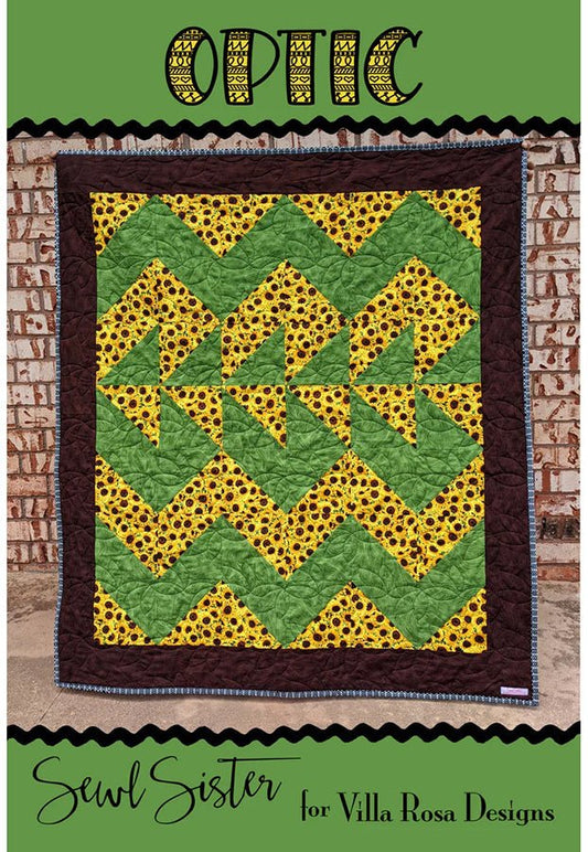 Optic Quilt Pattern PDF Download - Villa Rosa Designs from Fort Worth Fabric Studio