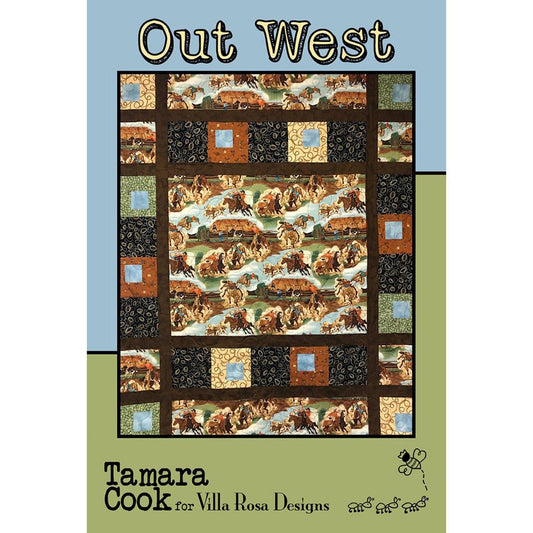 Out West Quilt Pattern - Villa Rosa Designs from Fort Worth Fabric Studio