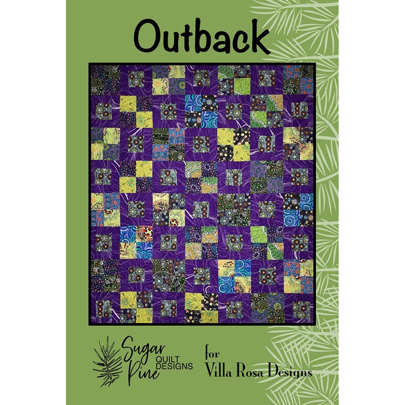Outback Quilt Pattern - Villa Rosa Designs from Fort Worth Fabric Studio