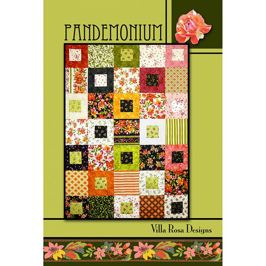 Pandemonium Quilt Pattern Pattern by Villa Rosa Designs