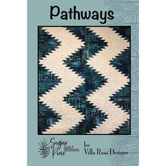Pathways Quilt Pattern - Villa Rosa Designs from Fort Worth Fabric Studio