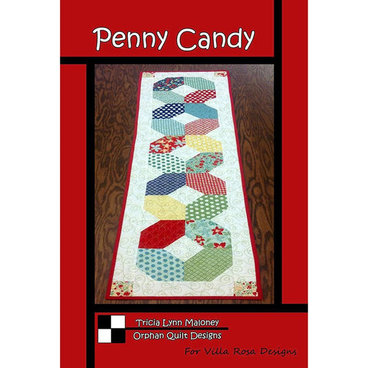 Penny Candy Table Runner Pattern Pattern by Villa Rosa Designs